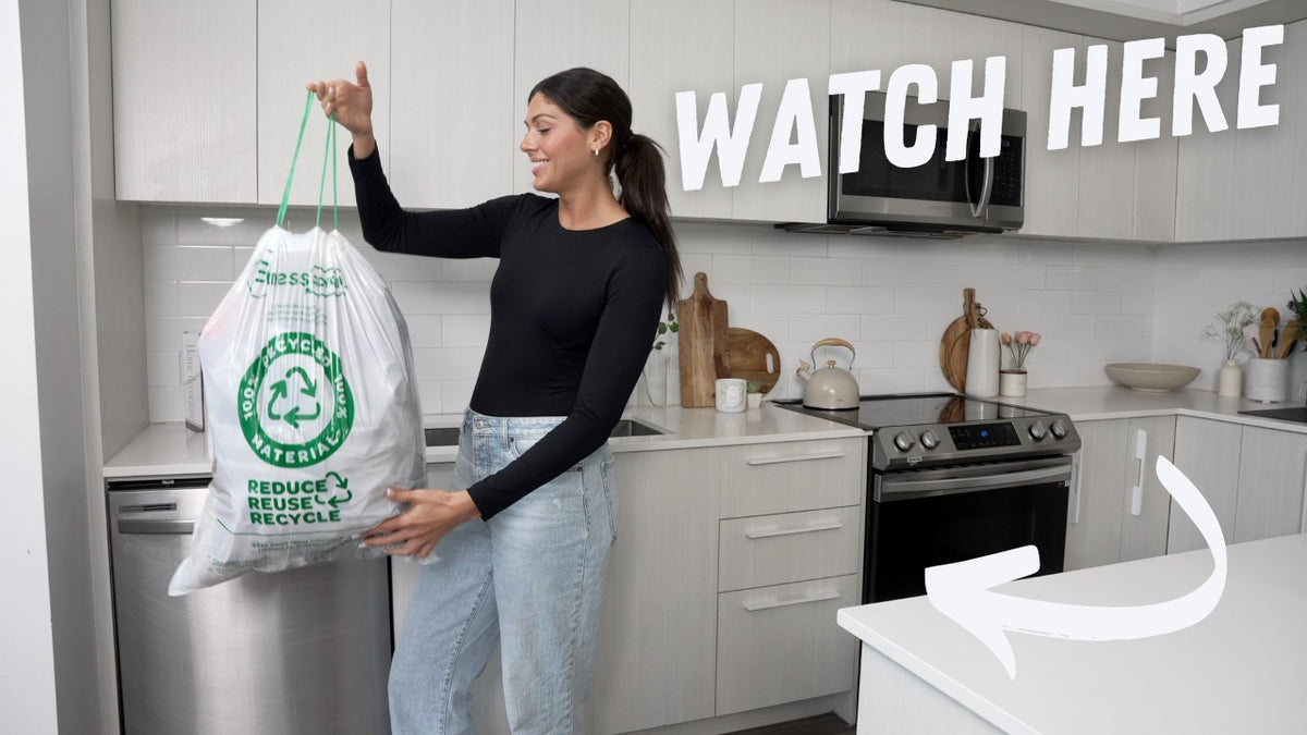 Load video: Evaness Biodegradable Bin Bags - the better alternative